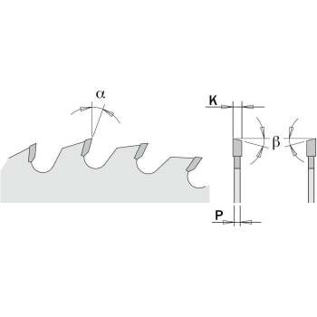 D=190 F=30 Z=24 Piła uniwersalna do elektronarzędzi CMT, 291.190.24M