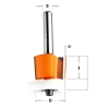 Frez  trymujący do obcinania laminatu D=12,7 I=12,7 S=6, CMT 707.128.11